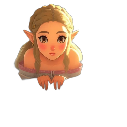 face, crown, creature, staff transparent PNG cut-out