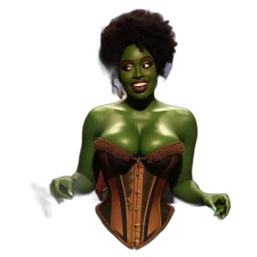 dress, mask, creature, concept art transparent PNG cut-out