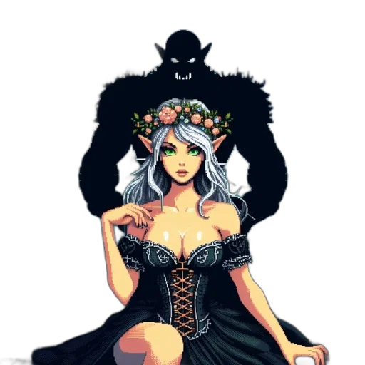 dress, crown, mask, jewelry transparent PNG cut-out