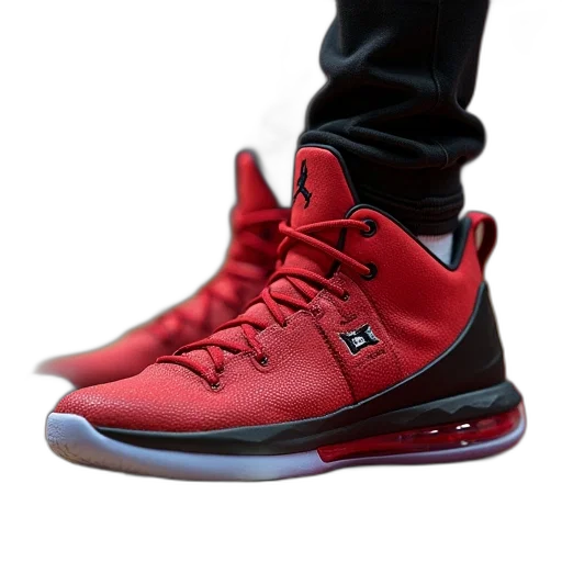shoes, 3d render, photorealistic, red transparent PNG cut-out