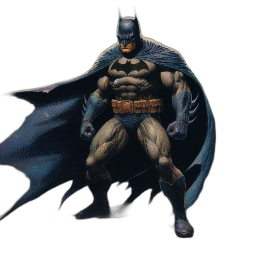 comic book art, concept art, photorealistic, 3d render transparent PNG cut-out