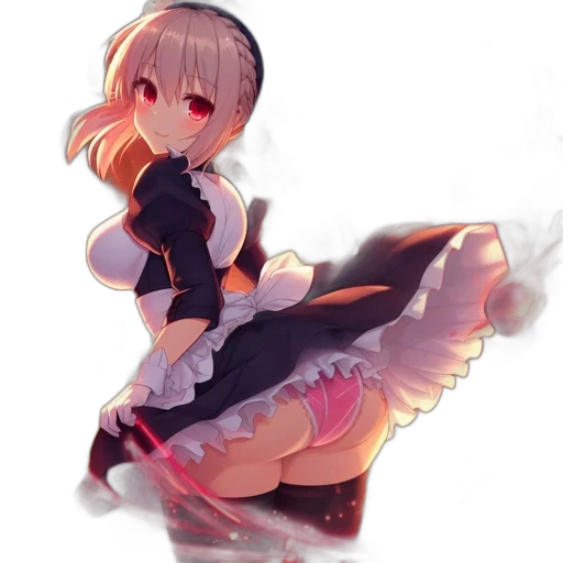 dress, staff, robot, weapon transparent PNG cut-out