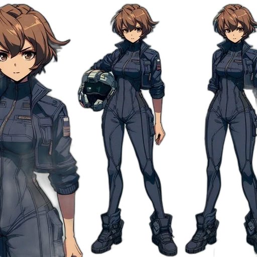 jacket, concept art, cyberpunk, anime transparent PNG cut-out