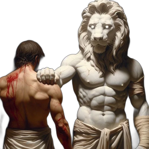 fantasy art, concept art, comic book art, photorealistic transparent PNG cut-out