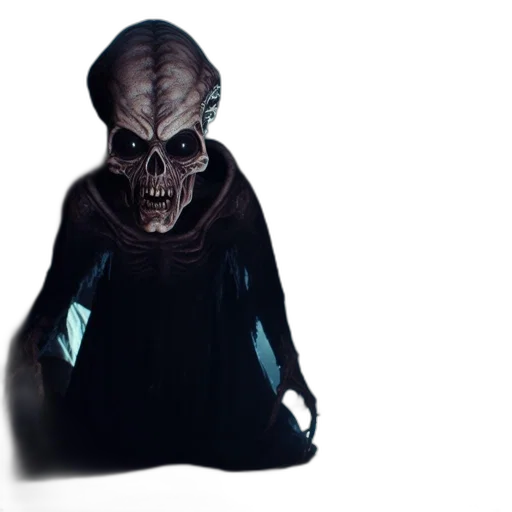 mask, creature, face, staff transparent PNG cut-out