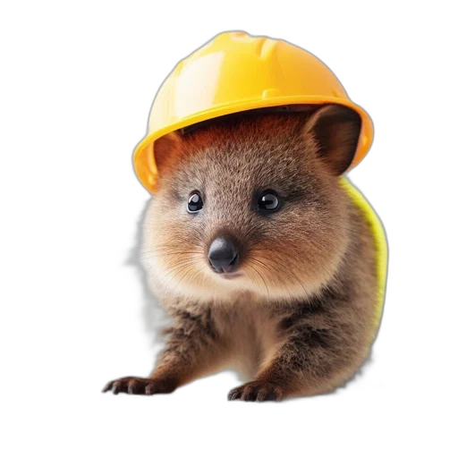 hat, animal, staff, creature transparent PNG cut-out