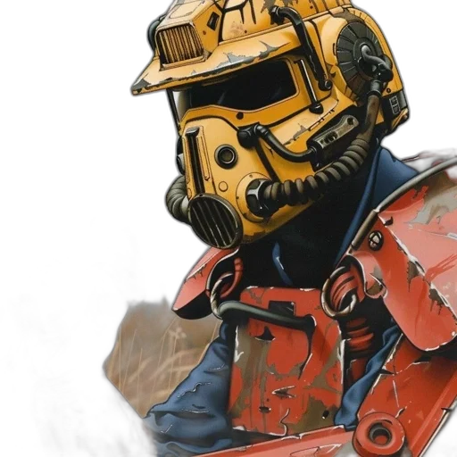 mask, robot, face, weapon transparent PNG cut-out