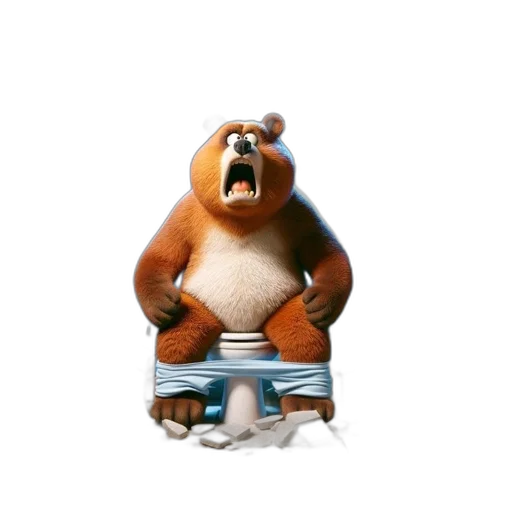 animal, creature, 3d render, concept art transparent PNG cut-out