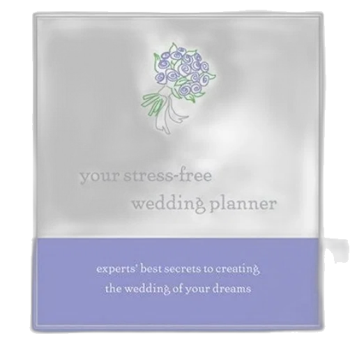 jewelry, stress-free, wedding, planner transparent PNG cut-out
