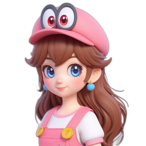hat, face, dress, staff transparent PNG cut-out