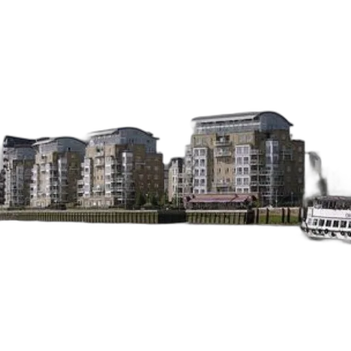 building, 3d render, photorealistic, concept art transparent PNG cut-out