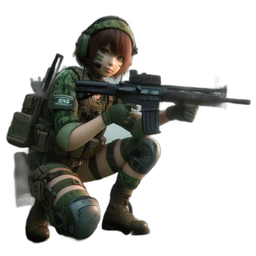 weapon, robot, animal, staff transparent PNG cut-out