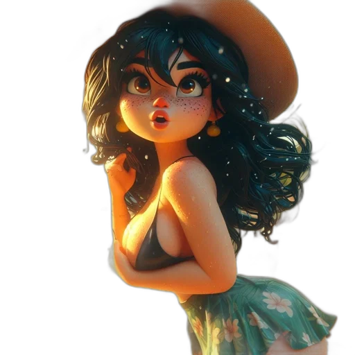 dress, hat, crown, jewelry transparent PNG cut-out