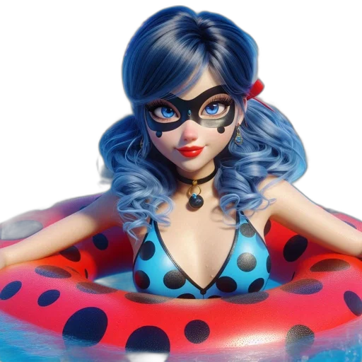 dress, concept art, comic book art, 3d render transparent PNG cut-out