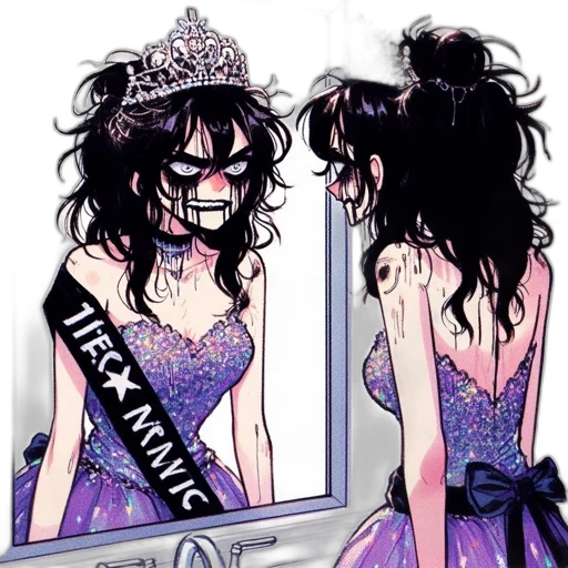 crown, dress, cartoon, concept art transparent PNG cut-out