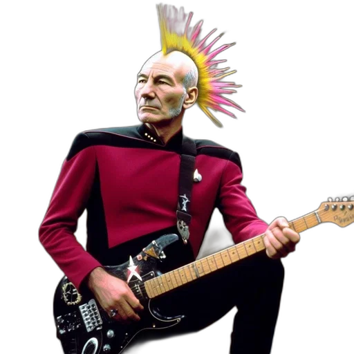 staff, crown, creature, jacket transparent PNG cut-out