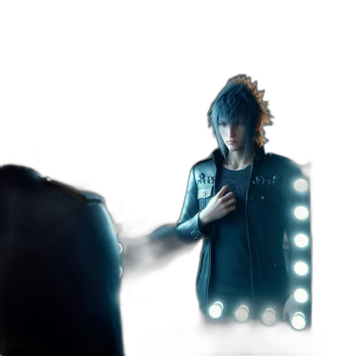 jacket, concept art, photorealistic, 3d render transparent PNG cut-out