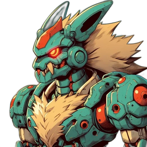 robot, dragon, creature, concept art transparent PNG cut-out