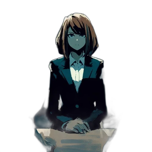 mask, jacket, robot, staff transparent PNG cut-out