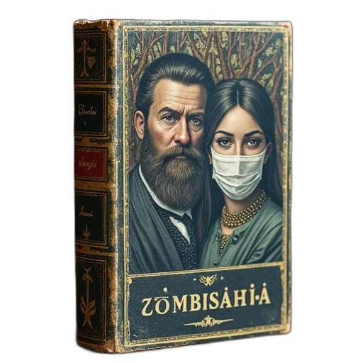 comic book art, concept art, book, cover transparent PNG cut-out