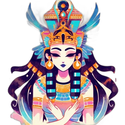 jewelry, crown, mask, staff transparent PNG cut-out
