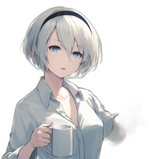 robot, staff, dress, face transparent PNG cut-out