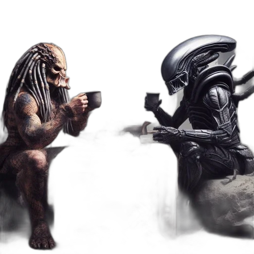 creature, concept art, fantasy art, comic book art transparent PNG cut-out