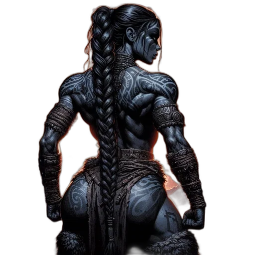 dress, concept art, fantasy art, comic book art transparent PNG cut-out