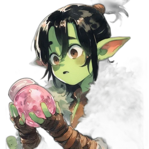 mask, dragon, staff, weapon transparent PNG cut-out