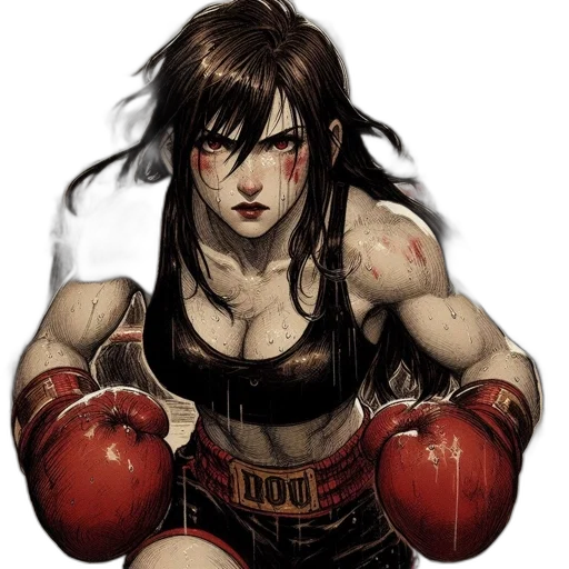 weapon, face, comic book art, concept art transparent PNG cut-out
