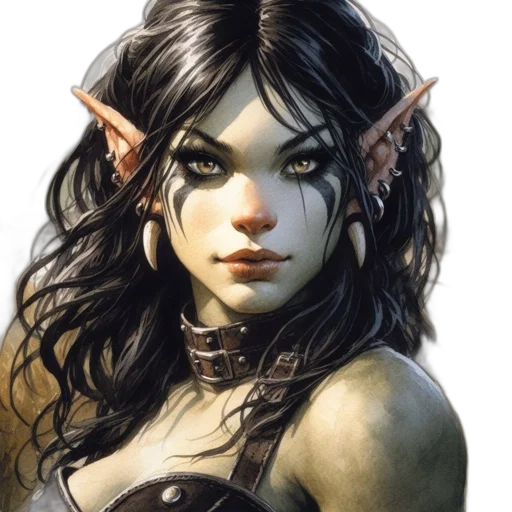 face, staff, fantasy art, concept art transparent PNG cut-out