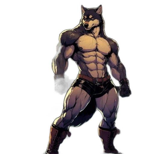 animal, fantasy art, concept art, comic book art transparent PNG cut-out