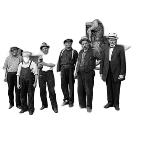 staff, hat, concept art, city street transparent PNG cut-out