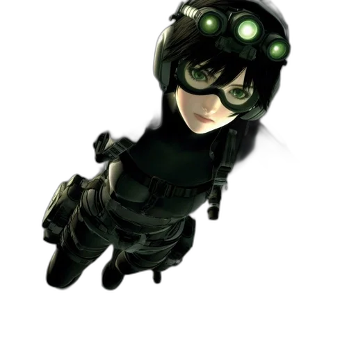 weapon, robot, mask, staff transparent PNG cut-out