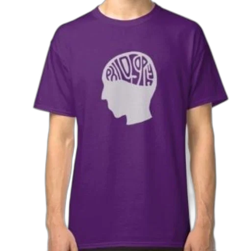 purple, t-shirt, white, silhouette transparent PNG cut-out