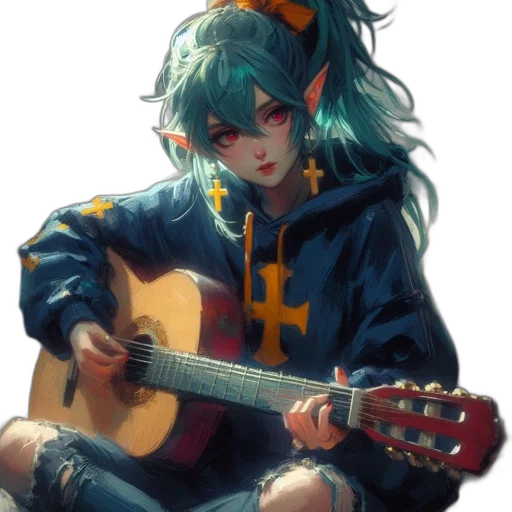 jacket, weapon, face, dragon transparent PNG cut-out