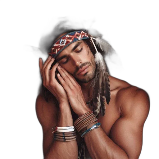 jewelry, hat, face, photorealistic transparent PNG cut-out