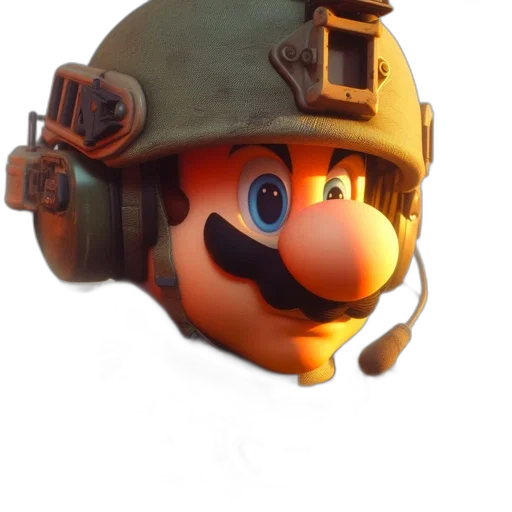 hat, mask, weapon, face transparent PNG cut-out
