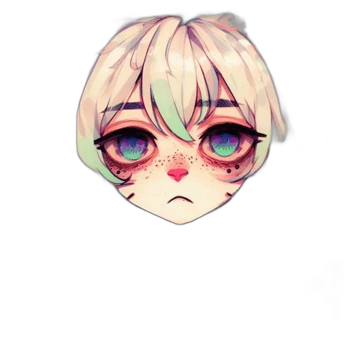 mask, face, staff, creature transparent PNG cut-out