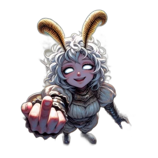 mask, creature, dragon, weapon transparent PNG cut-out