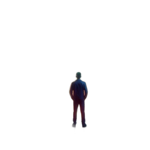 robot, face, creature, jacket transparent PNG cut-out