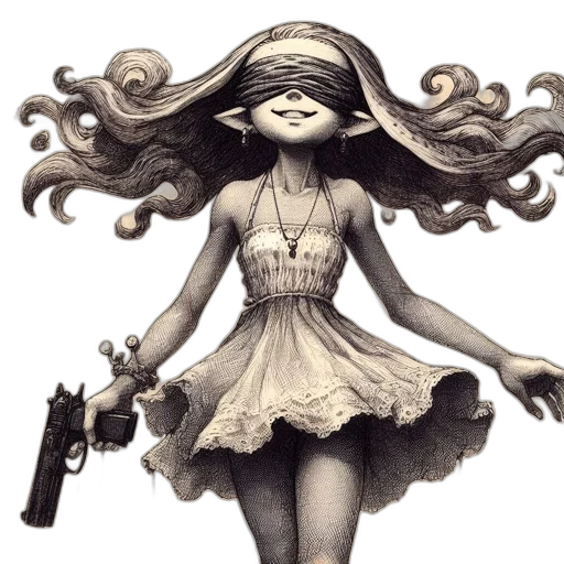 dress, weapon, mask, staff transparent PNG cut-out