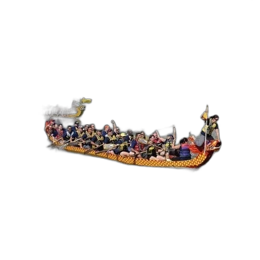 concept art, group, people, rowing transparent PNG cut-out