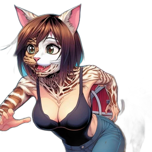animal, creature, anime, concept art transparent PNG cut-out