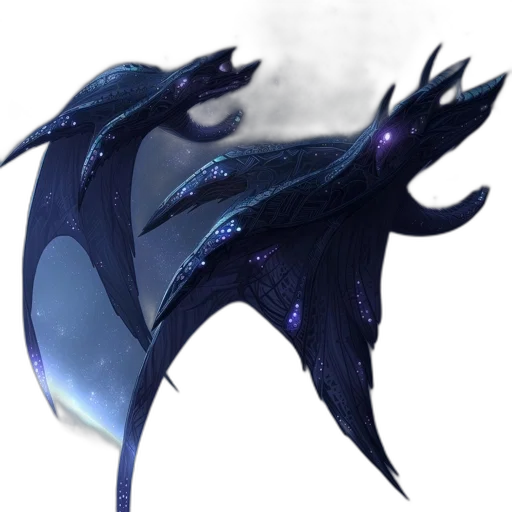 dragon, staff, creature, weapon transparent PNG cut-out