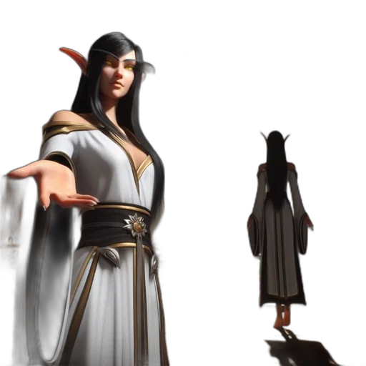 staff, concept art, fantasy art, 3d render transparent PNG cut-out