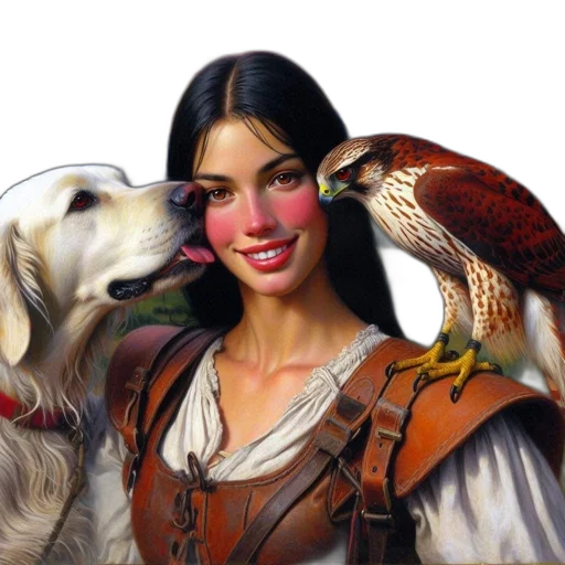 animal, dragon, face, staff transparent PNG cut-out