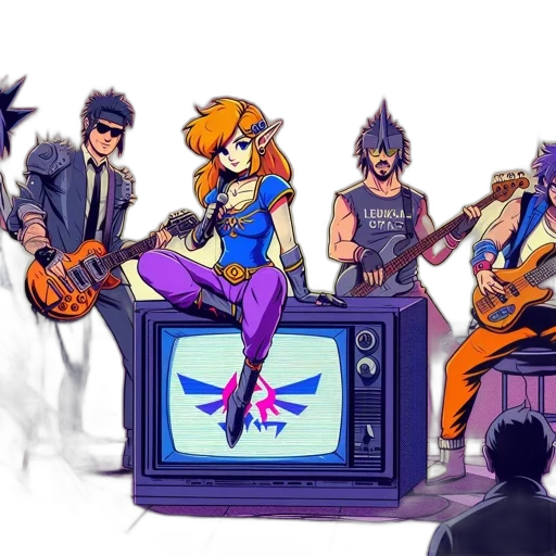 concept art, cyberpunk, comic book art, cartoon transparent PNG cut-out