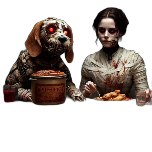 mask, food, concept art, fantasy art transparent PNG cut-out