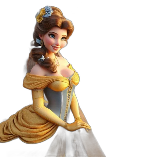 dress, crown, concept art, fantasy art transparent PNG cut-out